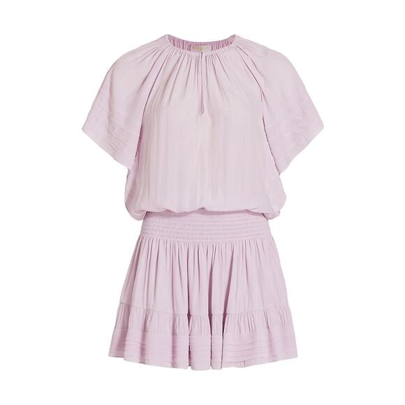 Ramy Brook NWT Jane Dolman Smocked Mini Dress size XS - Picture 6 of 16